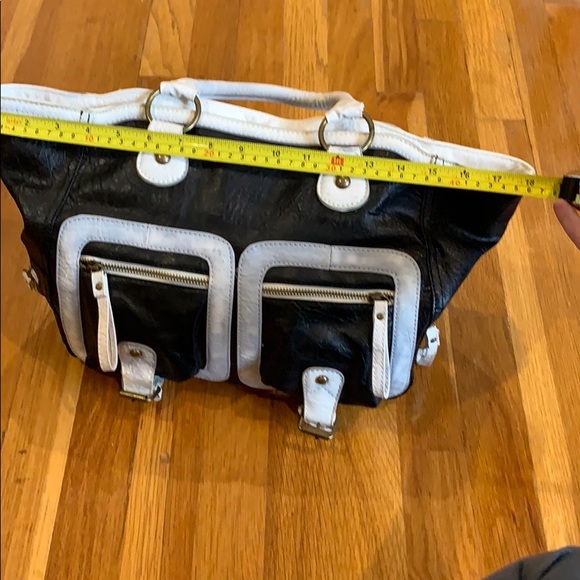 Vintage Black and White Tote Bag - Picture 2 of 7